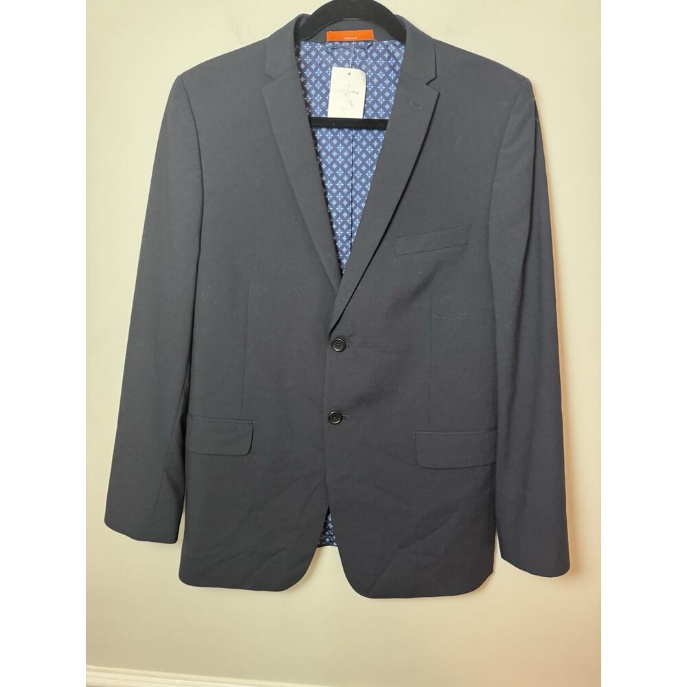 Tallia Boys Navy Sports Coat Blazer Wool Blend Sz 20 Regular NWT $125